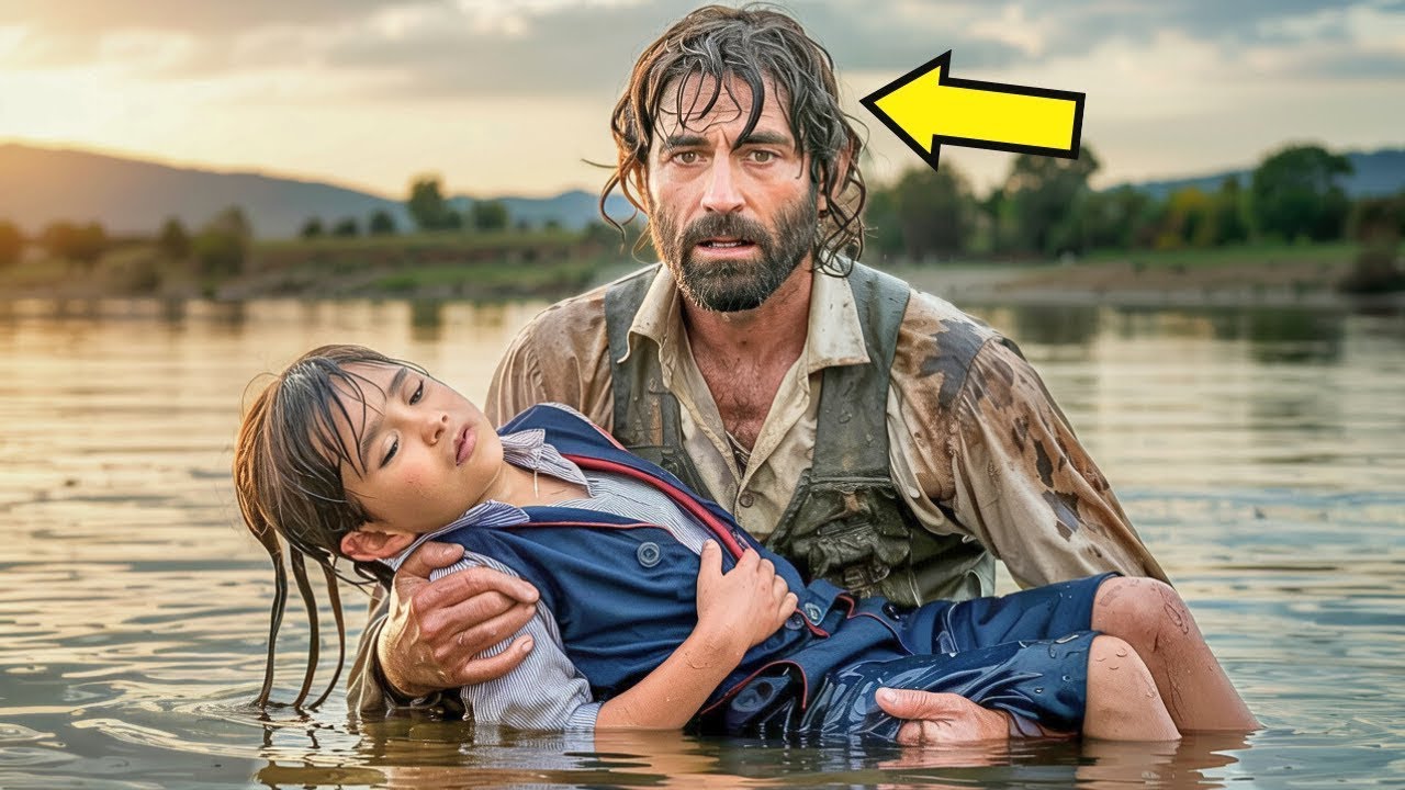 Homeless Man Saves Billionaire's Child From Drowning—Next Morning, Jet Arrives With Miracl