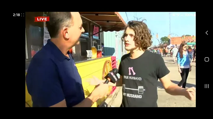 Weather man gets played on live TV!