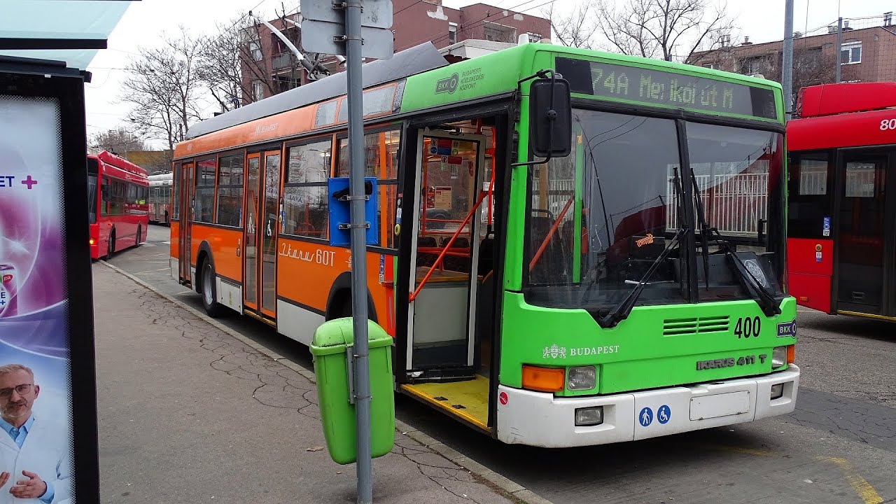 A világ egyetlen Ikarus 411T-je a budapesti utasforgalomban