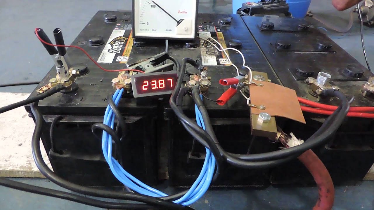 Ligando o chuveiro em bateria de carro, Funcionou!!!