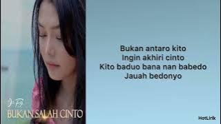 Ovhi Firsty - Bukan Salah Cinto | Lirik Lagu Minang
