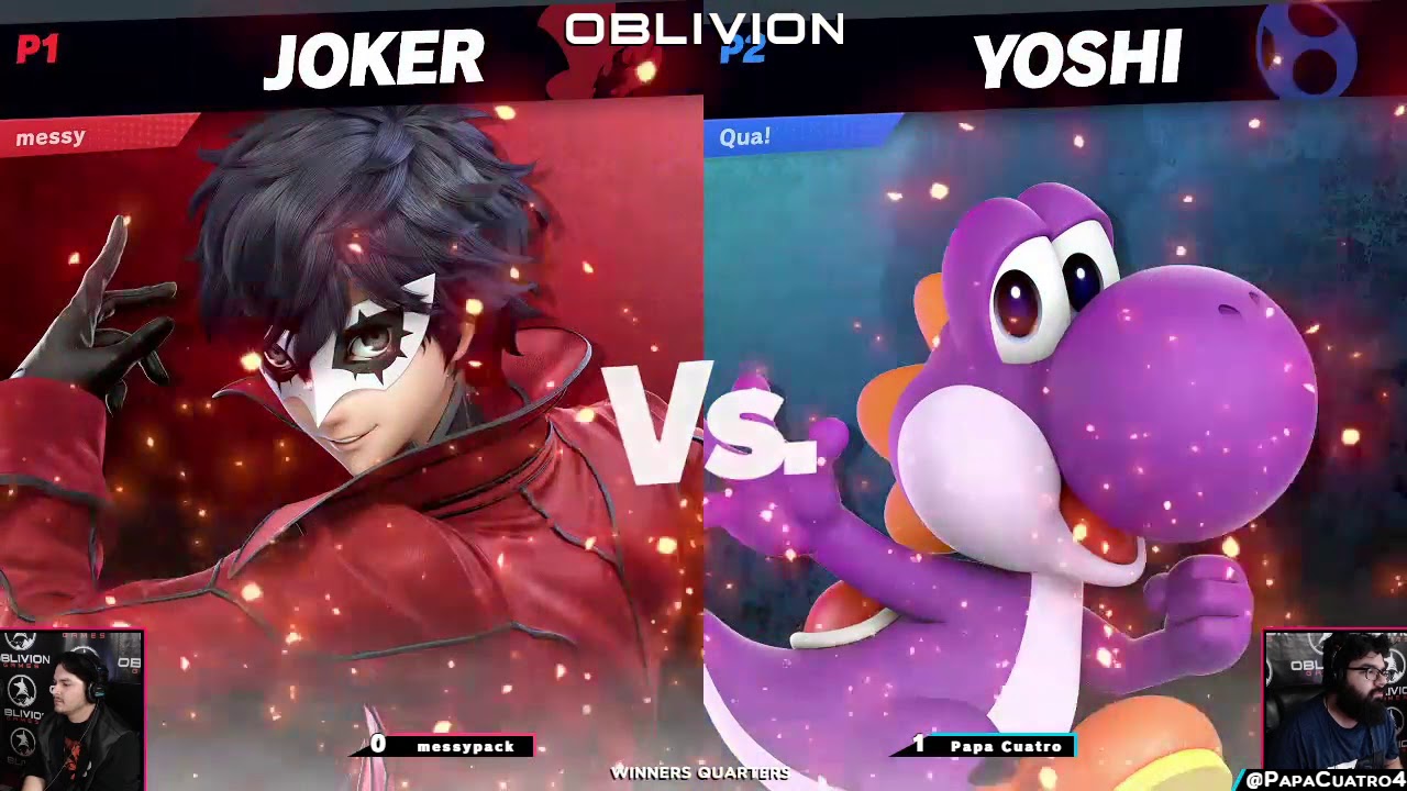 Oblivion #61 - messypack (Joker) v Papa Cuatro (Yoshi) [WQ]