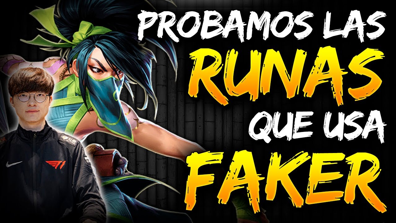 FAKER usa ESTAS RUNAS para AKALI! Las probamos contra ANNIE en MID ...