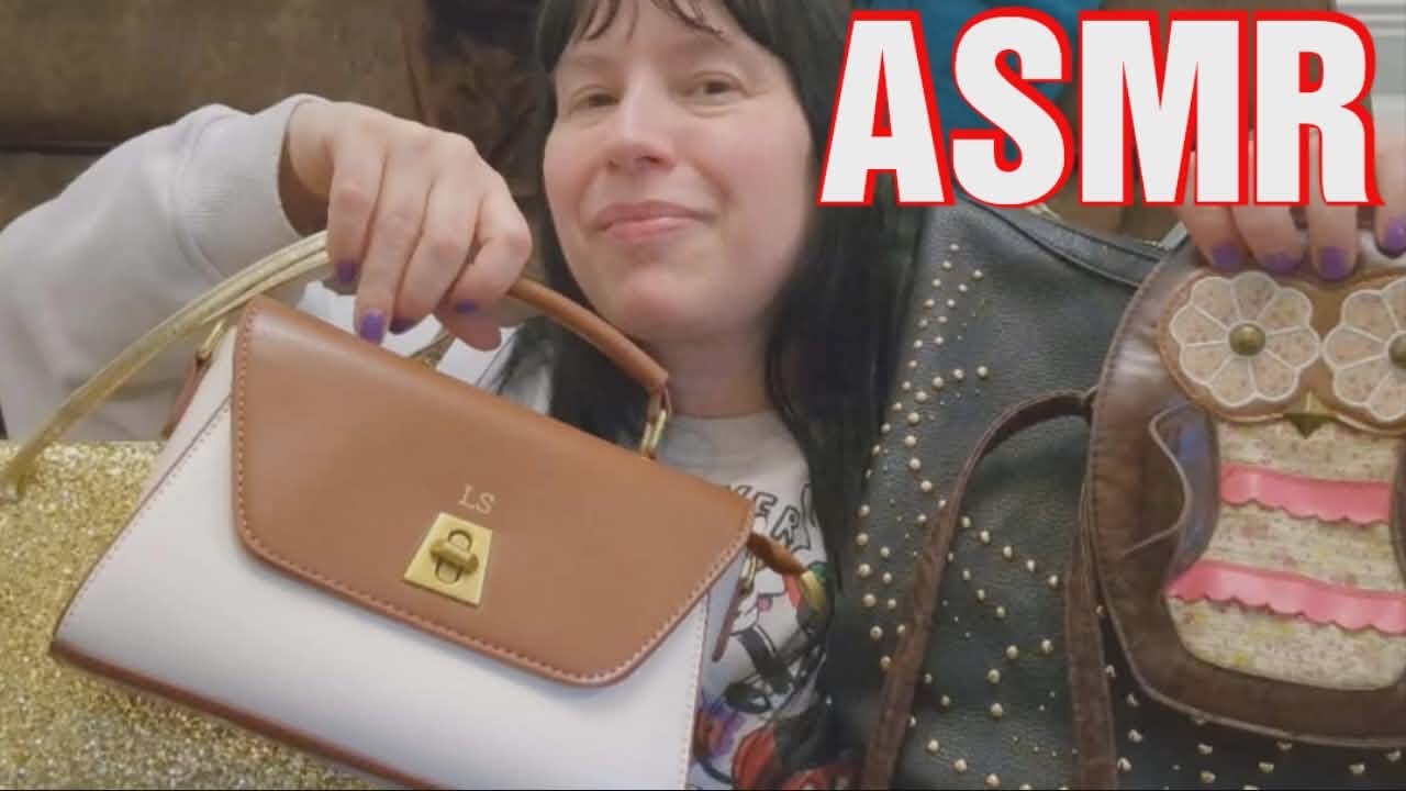 ASMR Handbag Collection      Whispering    Show & Tell ...    Trigger Sounds 