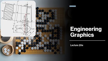 Sections of Solids| Solved Question| Engineering Graphics - Lecture 20e