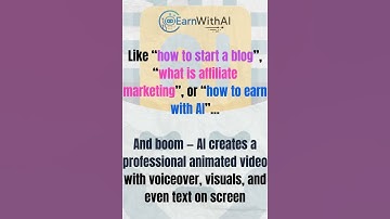 AI Creates Your Animated Explainer Video #AIExplainerVideo #AnimatedVideoAI #EarnWithAI  #aitools