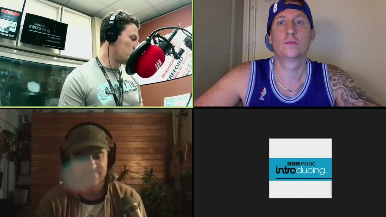 BBC Introducing covers roulette show Redlohiem vs Our Man In The Field interview. April 2022.