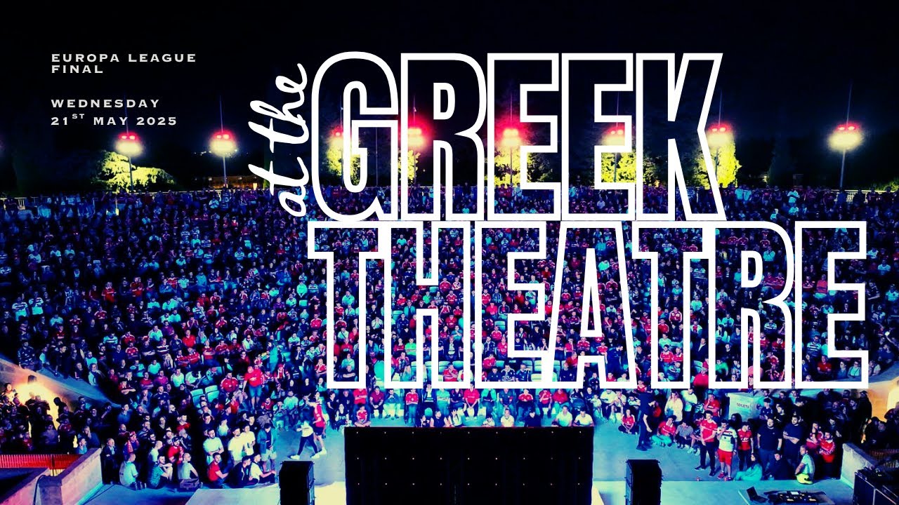 Europa League Final 2025 – MUSC Malta Screening at the Greek Theatre 🇲🇹🎬