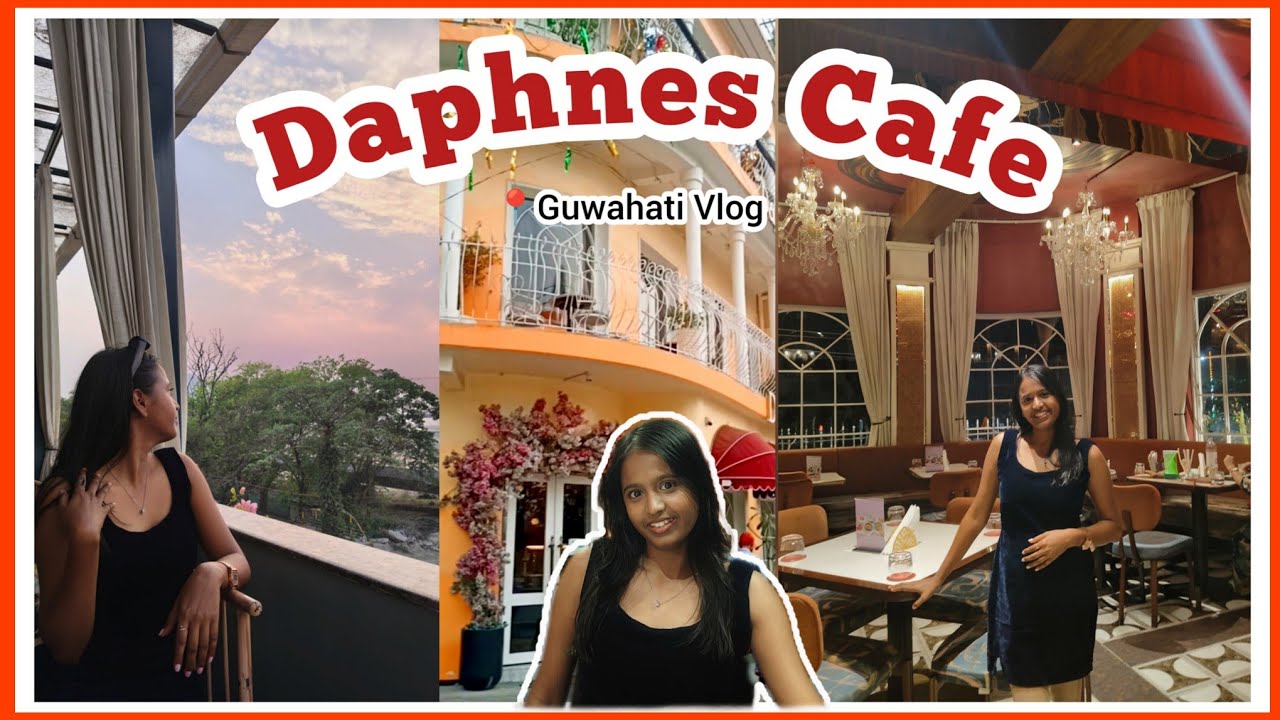 Отдых в кафе Daphne's | Лучшее кафе на крыше в Гувахати #обзореды #обзоркафе