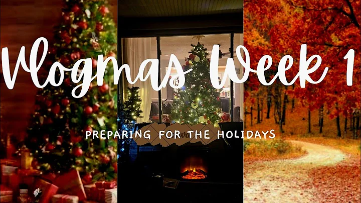 VLOGMAS WEEK 1 I Decorating For Christmas I So This Is Love ❤️