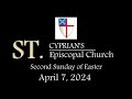 St cyprians episcopal church service