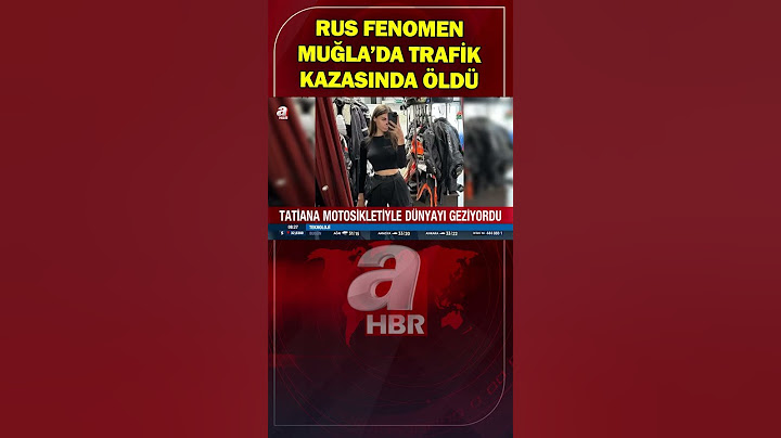 Motosikletle dünyayı gezen Rus fenomen Türkiye'de trafik kazasında öldü | A Haber