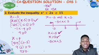 MTH 101   EXAM PREP 1   2025