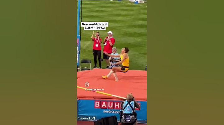 New pole vault world record 6.28 for mondo duplantis 20ft 7.2