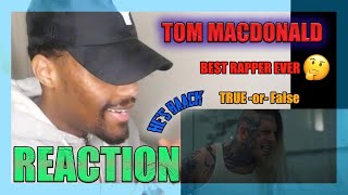 TOM  MACDONALD  -  BEST  RAPPER  EVER   |   MXXCCA  REACTION