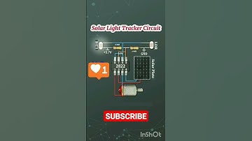 Solar Tracker Circuit !!