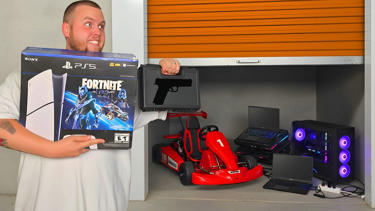 Я сделал ставку на складское помещение вслепую, с заклинившей дверью!