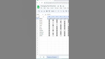 Google Sheets Tutorial: How to Change Text Direction for Better Formatting