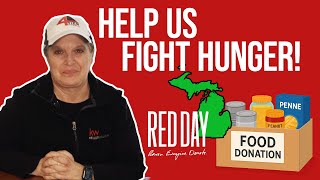Join Us for Red Day! Help Us Fight Hunger with Gleaners