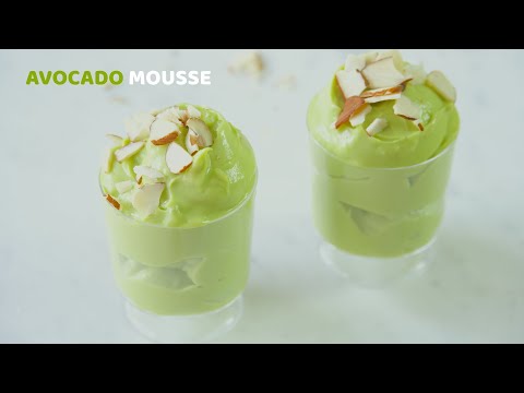 Avocado mousse| Quick recipe