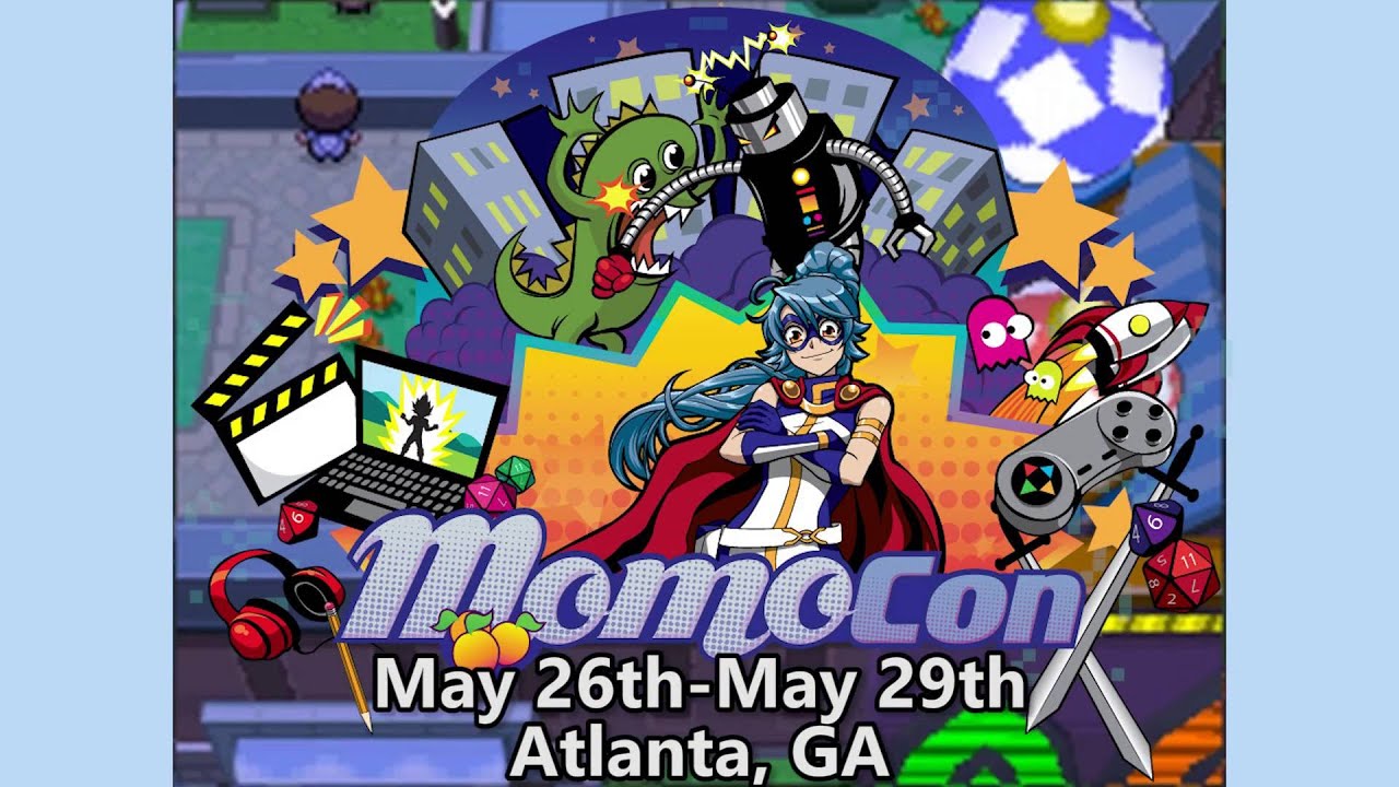 Going to Momocon in Atlanta, GA! - information on chuggaaconroy's appearance at Momocon in Atlanta, Georgia on May 26th through 29th, 2016.
