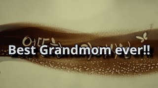 EVERYTOWN Sand Art - Best Grandmom ever!! (English)