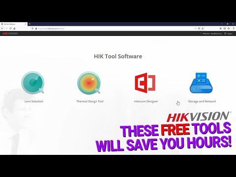 NEW: Hikvision Online Design Tools (Thermal, Intercom, Lens, Storage & Network)