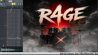 Free Rage Trap Drum Kit 2026 Download | Jerk Sample Pack Download [R4GE]