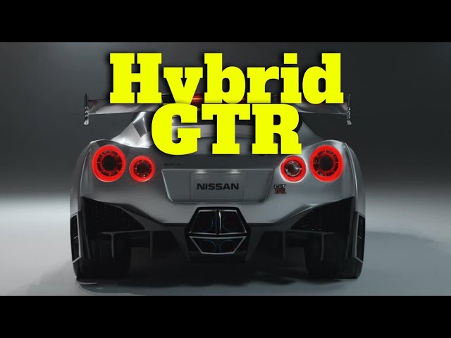 Nissan Says Next GT-R R36 will be Hybrid and Look Something Like This;  Confirms R35 Facelift