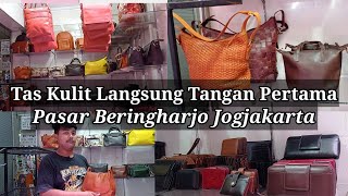 Tas Kulit  Pasar Beringharjo Jogjakarta. Langsung Dari Konveksi.