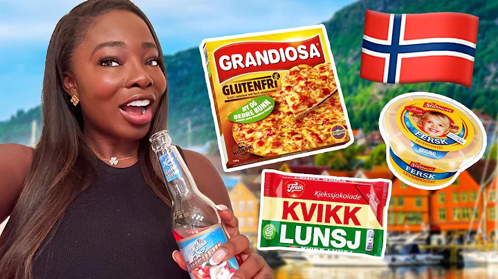 I Tried Norway's Favorite Snacks For The FIRST TIM...