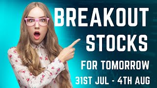 வரும் வாரத்திற்கான Breakout Stocks | Breakout Stocks for tomorrow |  Swing trading stocks| #breakout