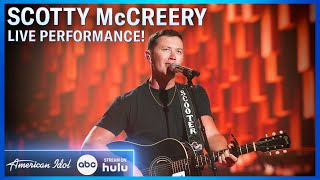 Scotty McCreery Live Performance of 'Cab In A Solo' - American Idol 2024