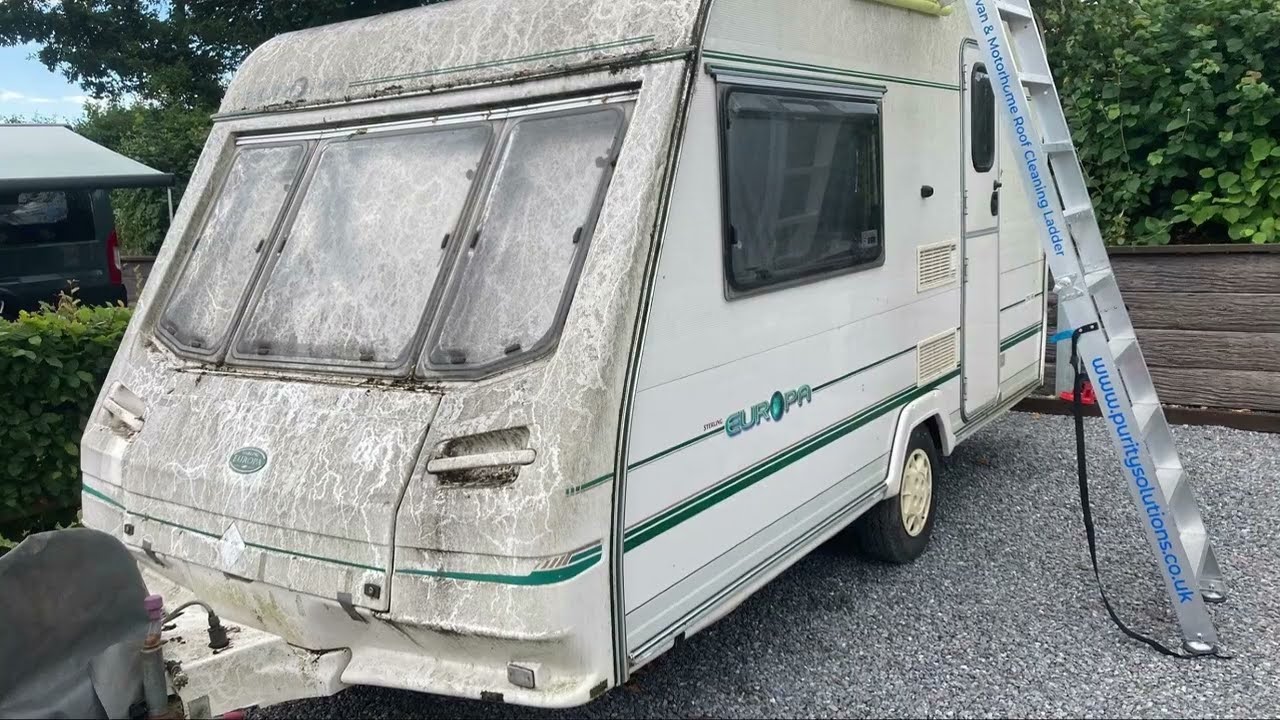 Best ladder for motorhome, caravan and RV roof cleaning