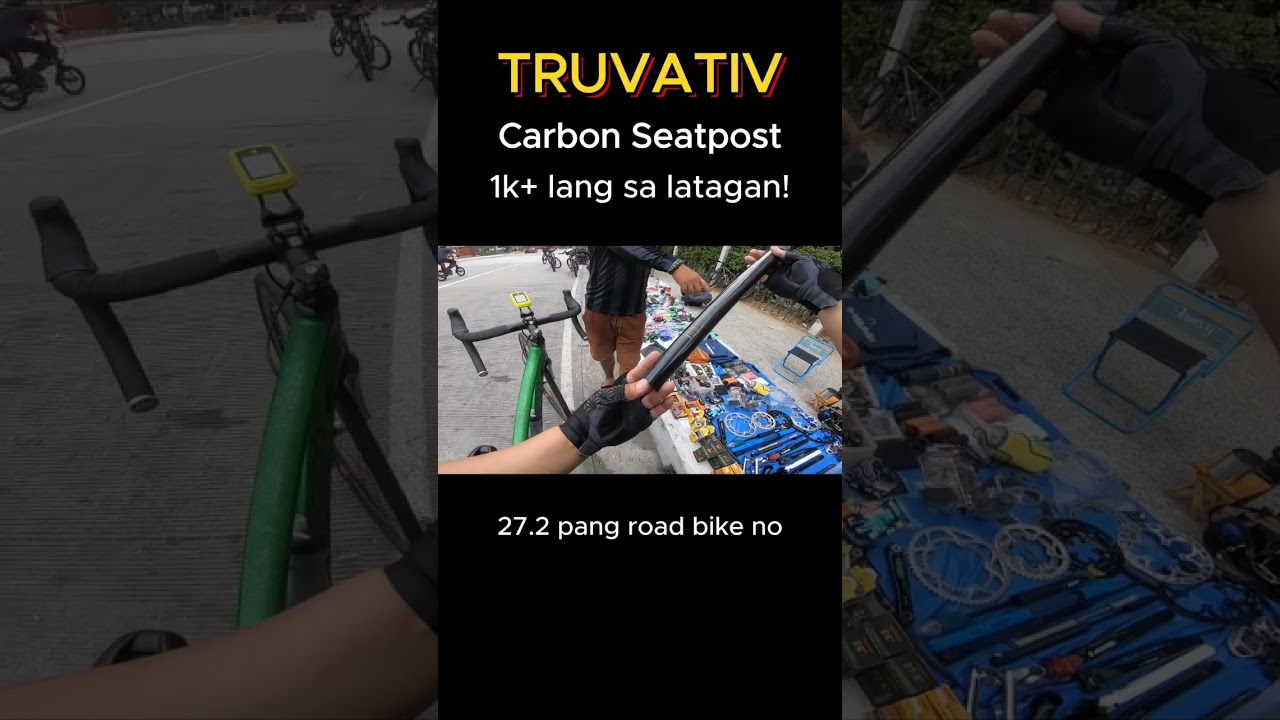 Murang Carbon Seatpost | Truvativ! | Original daw?! 