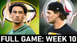 MADDEN 24 | Packers at Steelers Week 10 - Fake News | GM Takeover Series | Season 1