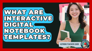 What Are Interactive Digital Notebook Templates? - Aspiring Teacher Guide