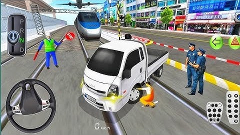 Crazy New Pickup Vs Bullet Train Accident-3D Driving Class-Ios Android Gameplay