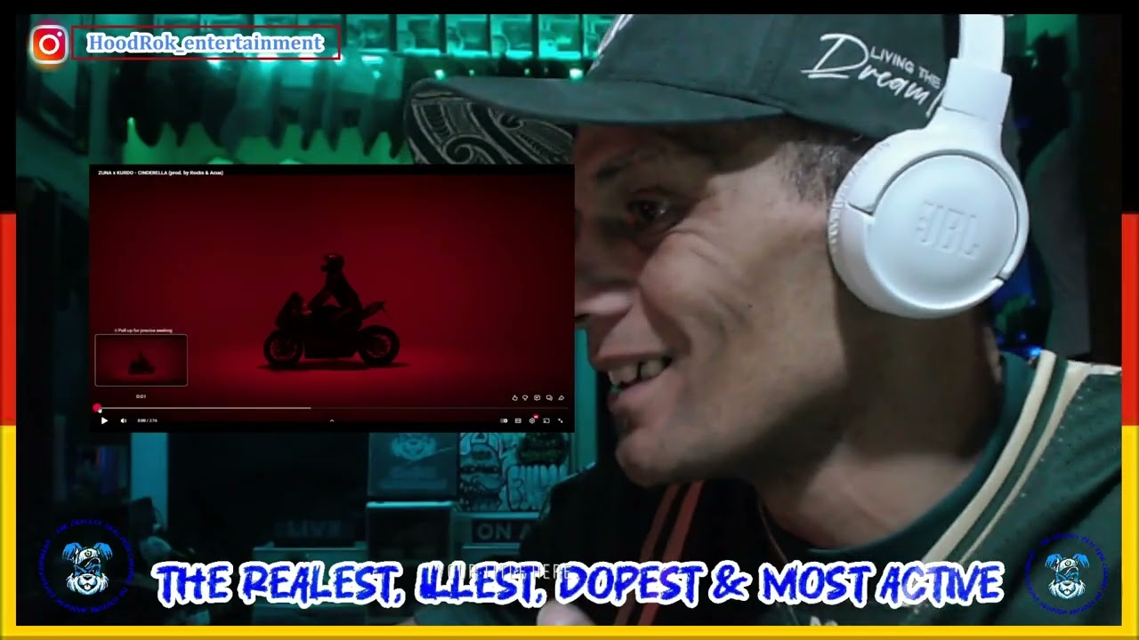 German Rap Reaction: ZUNA x KURDO - CINDERELLA (prod. by Rocks & Acua)