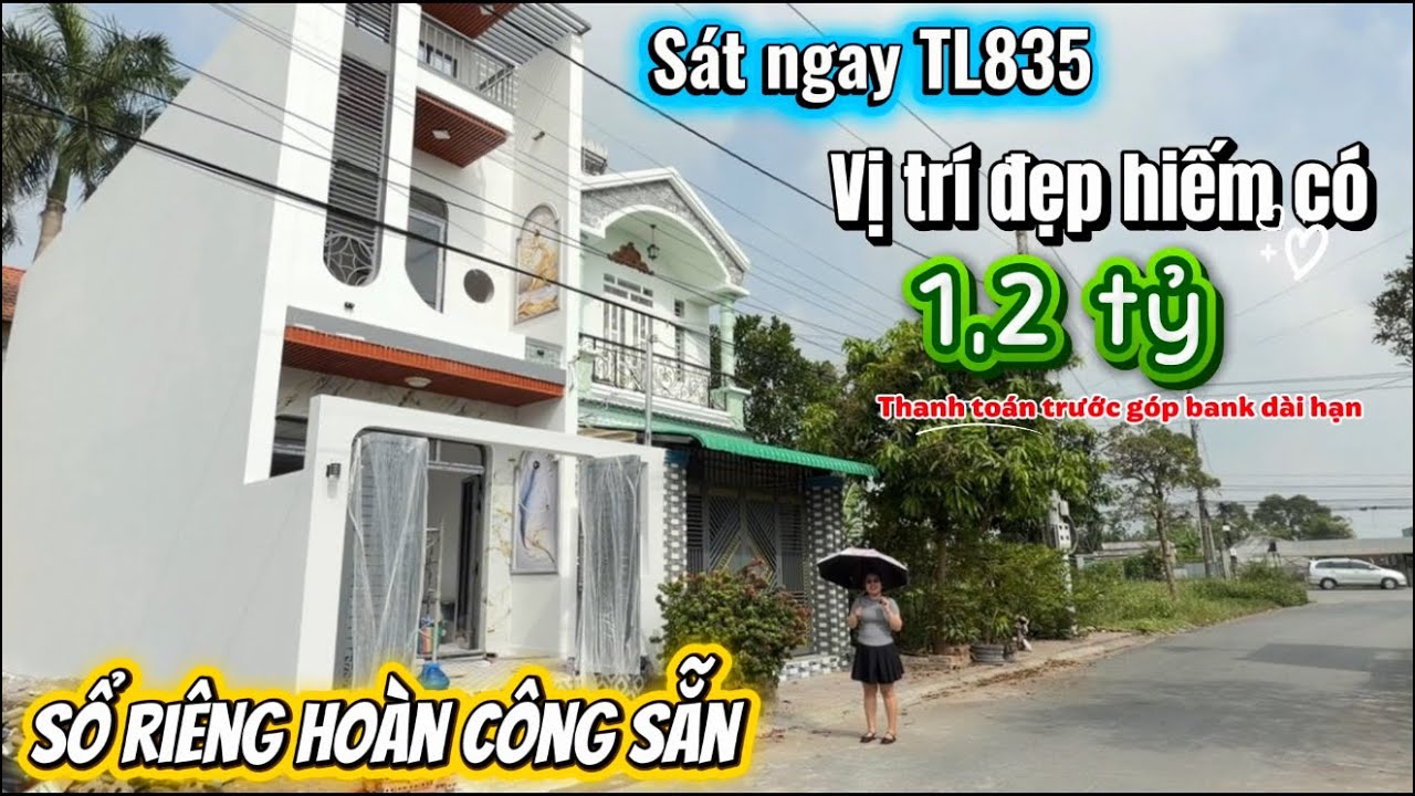 😍PHẢI NHANH MỚI KỊP khu dân cư sát TL835 vị trí đẹp hiếm có giá tốt từ chính chủ xây dựng LH ngay 