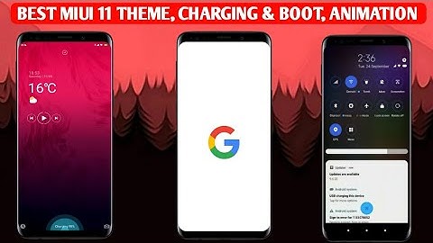 BEST MIUI 11 THEME | CHARGING ANIMATION | BOOT ANIMATION | BEST MIUI 11 THEM OF 2019 | MIUI 11 THEME