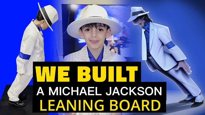 Michael Jackson Leaning board & Testing it🔥🕺🏻