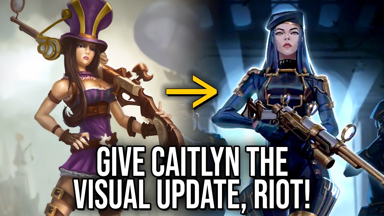 Legends of Runeterra gives Caitlyn a real character design || #shorts
