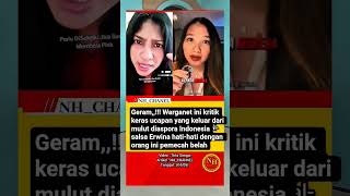 warga net kritik ucapan diaspora Indonesia salsa Erwina #ketawangakak #lucu #salsa