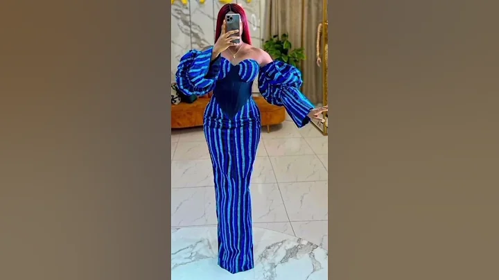 Elegant Ankara Long Gown Styles To Slay in 2023#fashionstyles #treading #africanfashion #viralvideo
