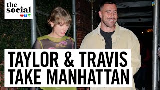 Taylor Swift and Travis Kelce hard launch their relationship | The Social