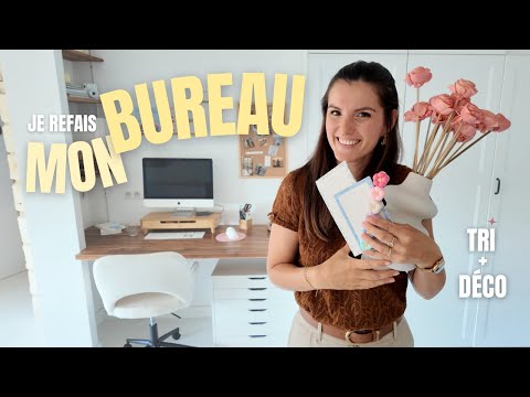 Je REFAIS MON BUREAU pour la rentrée ! Organisation + déco | tribulationsdanais