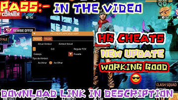 HG CHEATS NEW UPDATE MOBILE | HG CHEAT MOD MENU FREE| NO BAN NO BLACKLIST| MOBILE PANEL FREE| FF MAX