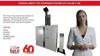 What is the Pipe External Impact Test? - DVT SAH BK D 180