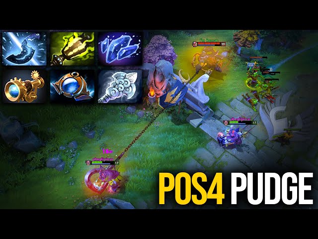 🔥 INSANE Cast Range Bonus On Pudge's Hook u0026 Dismember With Telescope + Aether Lens | Pudge Official class=